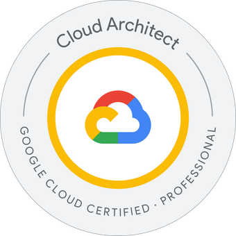 Google Cloud Certified – Professional Cloud Architect badge